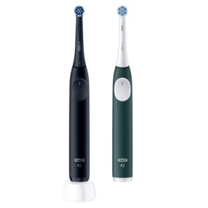 Електрична зубна щітка Oral-B iO2 Series Night Black / Forest Green + Extra Handle