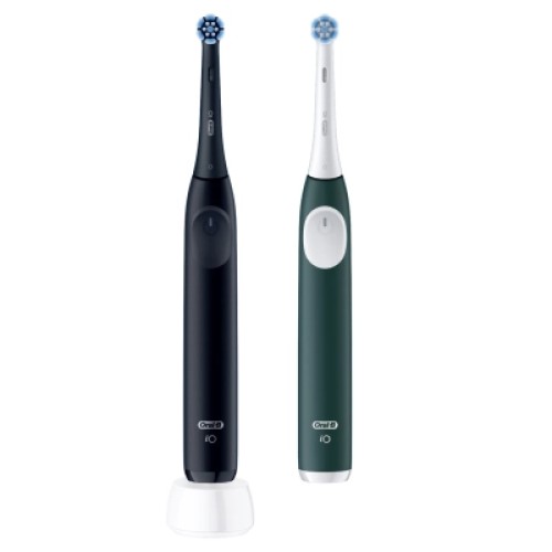 Электрическая зубная щетка Oral-B iO2 Series Night Black / Forest Green + Extra Handle