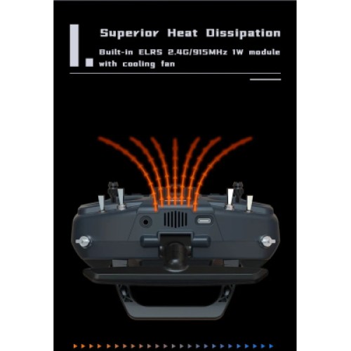 Пульт управления для дрона Jumper T12 MAXHALL ELRS2.4G (C10120)