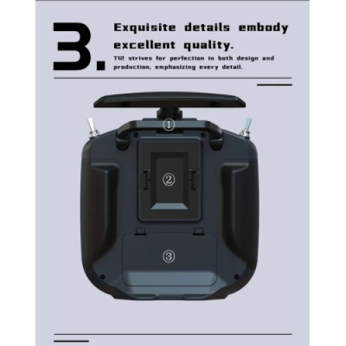 Пульт управления для дрона Jumper T12 MAXHALL ELRS2.4G (C10120)