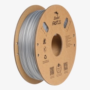 Пластик для 3D-принтера Creality PLA Fast, Ender, 1.75мм, silver, 1кг (3301010434)