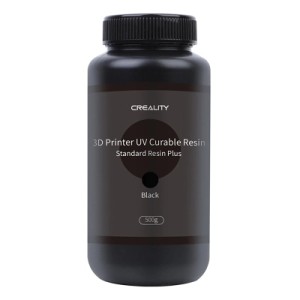 Фотополімерна смола Creality Resin, LCD Standard Plus 500г, black, transparent (3302020065)