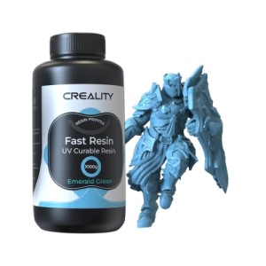 Фотополімерна смола Creality Resin, LCD Fast, 1кг, blue (3302180007)