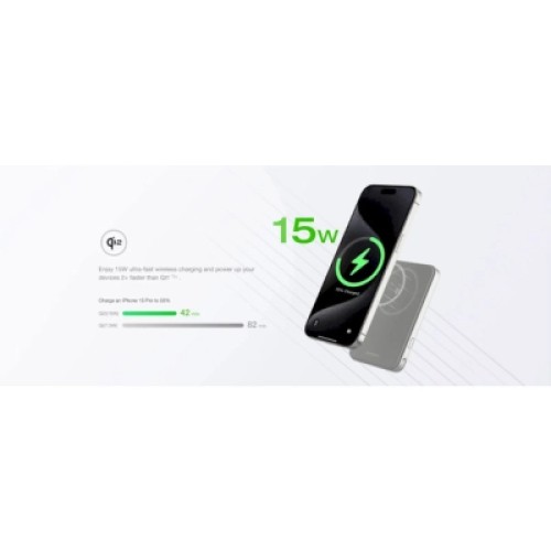 Батарея универсальная EcoFlow RAPID Magnetic Power Bank 5000 Light Blue (EF-RAPID5000-L-EU)