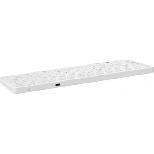 Клавиатура Maxxter KBW-C01S-UA Wireless UA White (KBW-C01S-UA)