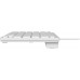 Клавиатура Maxxter KBM-C01W-UA USB UA White (KBM-C01W-UA)