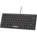 Клавиатура Maxxter KBM-C01B-UA USB UA Black (KBM-C01B-UA)