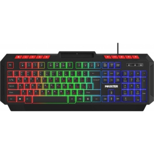 Клавиатура Maxxter KBG-UML-02B-UA USB UA Black (KBG-UML-02B-UA)