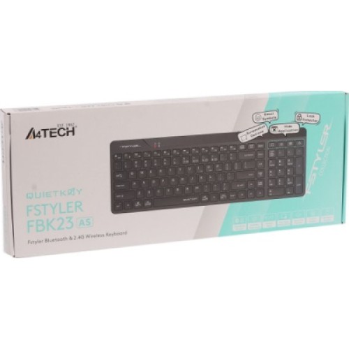 Клавиатура A4Tech FBK23 AS Wireless/Bluetooth Black (4711421001168)