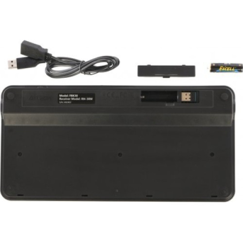 Клавиатура A4Tech FBK30 Wireless/Bluetooth Black (4711421972499)