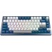 Клавиатура MONTECH MKey Pro Darkness Wireless/Bluetooth UA Blue/White (MKPRO75FB)