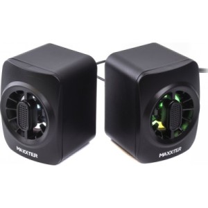 Акустична система Maxxter CSP-U005RGB USB Black (CSP-U005RGB)
