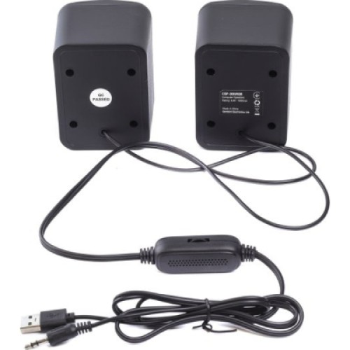Акустическая система Maxxter CSP-U005RGB USB Black (CSP-U005RGB)
