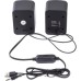 Акустическая система Maxxter CSP-U005RGB USB Black (CSP-U005RGB)