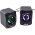 Акустическая система Maxxter CSP-U005RGB USB Black (CSP-U005RGB)