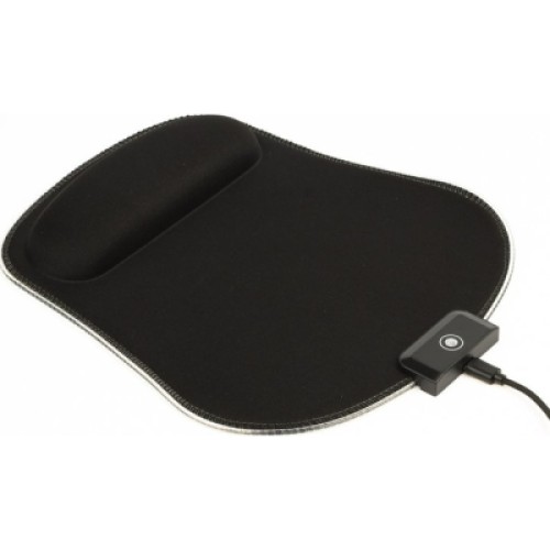 Коврик для мышки Maxxter MMP-LEDPAD-BK RGB Black (MMP-LEDPAD-BK)