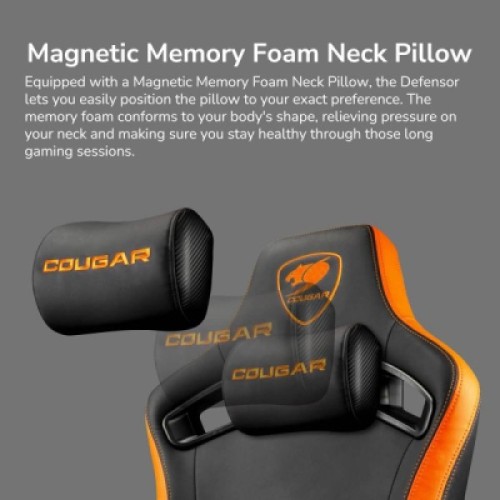 Кресло игровое Cougar Defensor Gold