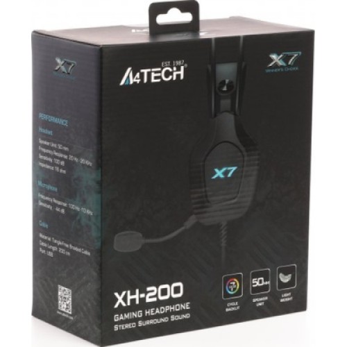 Наушники A4Tech XH-200 Black (4711421001427)