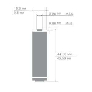 Батарейка Camelion AAA LR03 Plus Alkaline * 10 (LR03-BP1x10P)