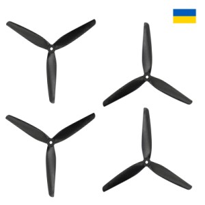 Пропелер для дрона PROP UA 7x3,5x3 2СW+2CCW (CF7х3,5)
