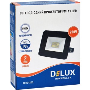 Прожектор Delux FMI 11 LED 20Вт 6500K_IP65 (90021205)