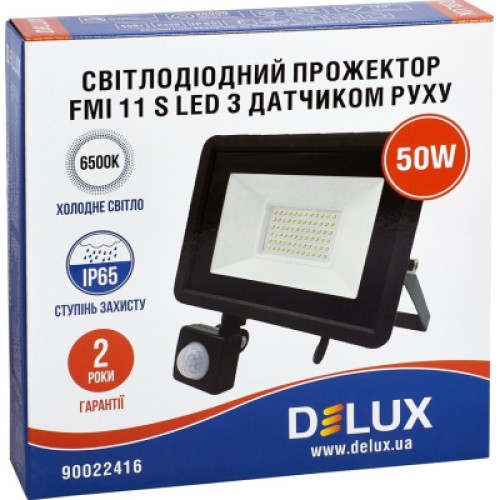 Прожектор Delux FMI 11 S LED 50Вт 6500K IP65 (90022416)
