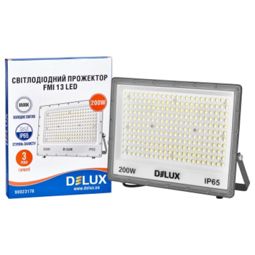 Прожектор Delux FMI 13 LED 200Вт 6500K IP65 (90023176)