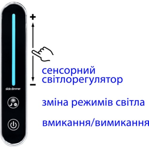 Настольная лампа Delux TF-510_8 Вт LED 3000K-4000K-6000K (90018128)