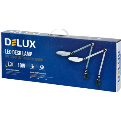Настольная лампа Delux TF-530_10 Вт LED 3000K-4000K-6000K (90018131)