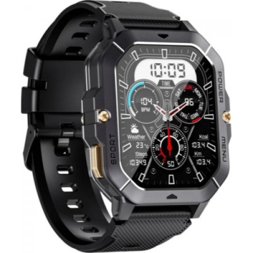 Смарт-часы OUKITEL BT101 Black (6931940739825)