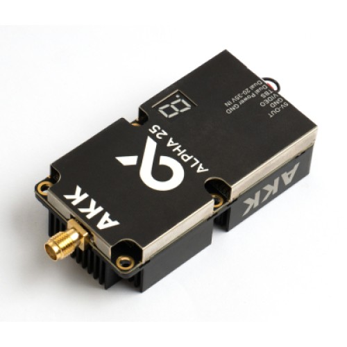 Видеопередатчик (VTX) AKK Alpha 25W 4.9G-6G 96CH (A25)