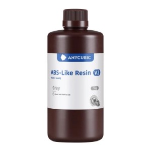 Фотополимерная смола Anycubic ABS-Like Resin v2, 1 кг, GY (SAB2GY-101D)