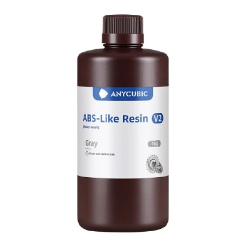 Фотополимерная смола Anycubic ABS-Like Resin v2, 1 кг, GY (SAB2GY-101D)