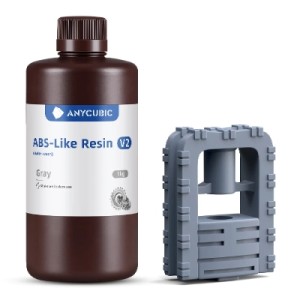 Фотополимерная смола Anycubic ABS-Like Resin v2, 1 кг, GY (SAB2GY-101D)
