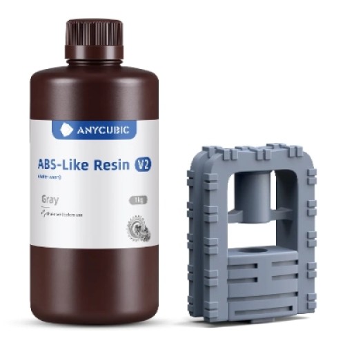 Фотополимерная смола Anycubic ABS-Like Resin v2, 1 кг, GY (SAB2GY-101D)