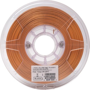 Пластик для 3D-принтера eSUN ePLA-Silk metal color, 1,75мм, 1кг, gold (ePLA-Silk-P175J1)
