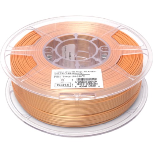 Пластик для 3D-принтера eSUN ePLA-Silk metal color, 1,75мм, 1кг, gold (ePLA-Silk-P175J1)