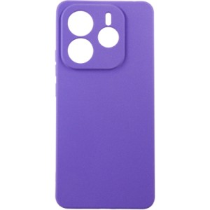 Чехол для мобильного телефона Dengos Xiaomi Redmi Note 14 4G Carbon + glass (Purple) (DG-KM-136)