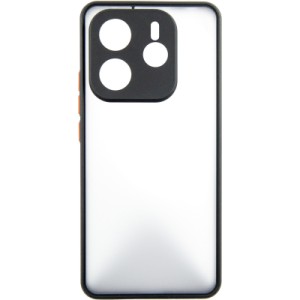 Чехол для мобильного телефона Dengos Xiaomi Redmi Note 14 4G Matte + glass (Black) (DG-KM-135)