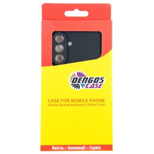 Чехол для мобильного телефона Dengos Carbon Samsung Galaxy A26 (black) (DG-TPU-CRBN-225)