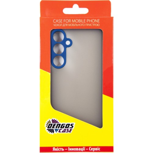 Чехол для мобильного телефона Dengos Matte Samsung Galaxy M55 5G (Blue) (DG-TPU-MATT-159)