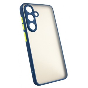 Чехол для мобильного телефона Dengos Matte Samsung Galaxy S25 (Blue) (DG-TPU-MATT-162)