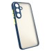 Чехол для мобильного телефона Dengos Matte Samsung Galaxy S25 (Blue) (DG-TPU-MATT-162)
