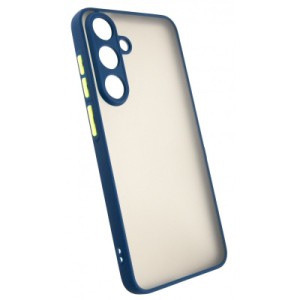 Чехол для мобильного телефона Dengos Matte Samsung Galaxy S25 Plus (Blue) (DG-TPU-MATT-163)
