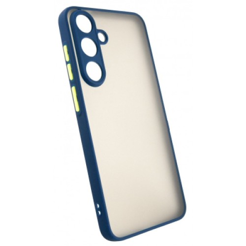 Чехол для мобильного телефона Dengos Matte Samsung Galaxy S25 Plus (Blue) (DG-TPU-MATT-163)