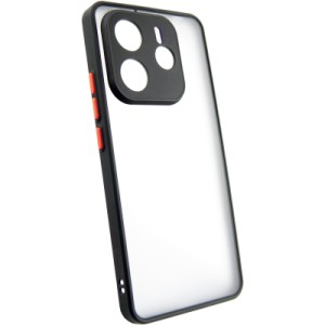 Чехол для мобильного телефона Dengos Matte Xiaomi Redmi Note 14 4G (Black) (DG-TPU-MATT-160)