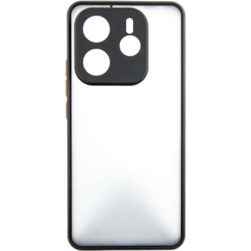 Чехол для мобильного телефона Dengos Matte Xiaomi Redmi Note 14 4G (Black) (DG-TPU-MATT-160)