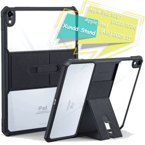 Чехол для планшета Xundd Stand Apple iPad 10.9" (2022/2024)/iPad (А16) 2025 11" Black (713247)