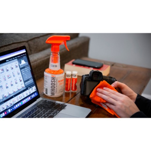 Спрей для очистки Whoosh! Screen Shine 500ml + microfiber 35cm x 35cm (1FG500WBOX)