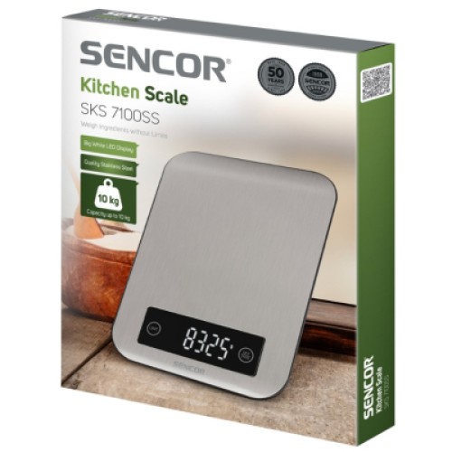 Весы кухонные Sencor SKS 7100SS